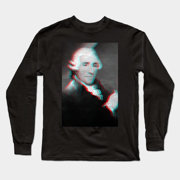 Joseph Haydn Long Sleeve T-Shirt by TheMusicophile